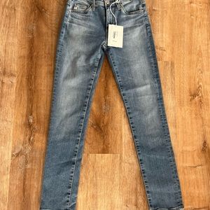 AG Adriano Goldschmied Denim Prima Cigarette Ankle 24R 00 $198 MSRP